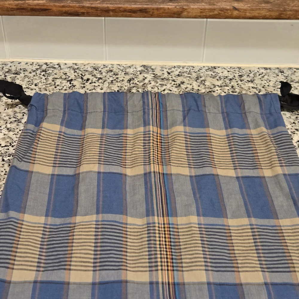 ​Authentic Paul Smith Plaid Drawstring Dust Bag